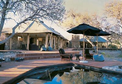 Main camp viewing deck