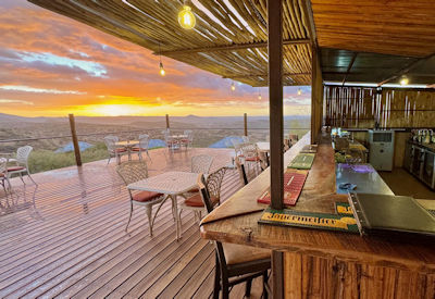 Scenic views across the Windoek bushveld