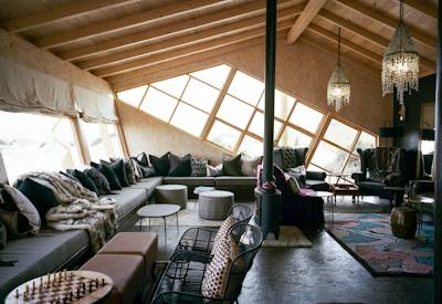 Main lounge area