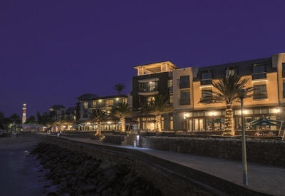 Sea views from most areas of the Strand Hotel