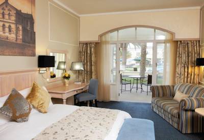 Large suites all with air conditioning