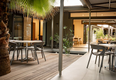 Spacious seating areas offers up scrumptious buffet breakfast