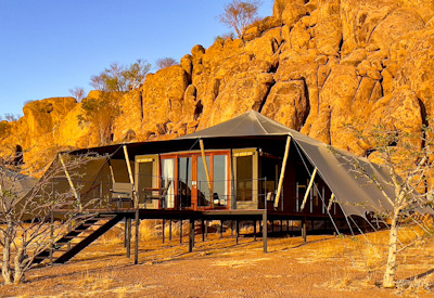 Premium tents and standard tents available