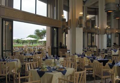 Main guest and dining area