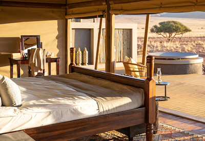 Master rooms and the Namib Desert