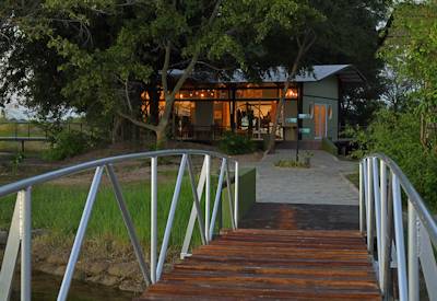 Lodge river view