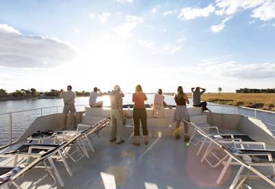 Photographic safaris overlooking the Chobe National Park