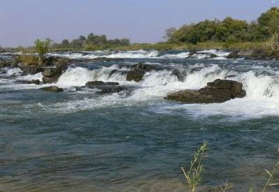 Popa Falls Okavango River Namibia camping Classic North East Safari Kavango region