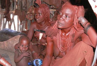Ovahimba Himba people Kaokoland Namibia traditional settlements cultural safari
