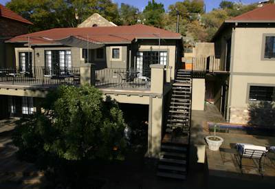 Olive Grove Guesthouse Windhoek German colonial city tour Namibia Panorama self-drive