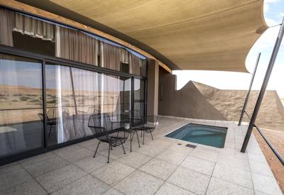 Swakopmund skydiving sandboarding Cape Cross seal colony Namibia South self-drive safari