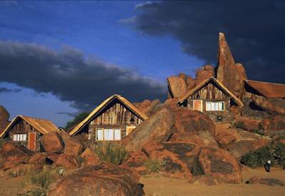 Canyon Lodge 1913 farmhouse Fish River Canyon second largest world Namibian Deserts Wildlife