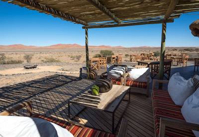 Sesriem Canyon Sossusvlei 300m dunes Deadvlei Kulala Desert Lodge Namibian Deserts Wildlife
