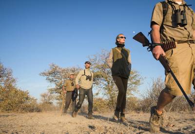 Guided walking safari Ongava Game Reserve Etosha National Park Namibian Highlights Namibia