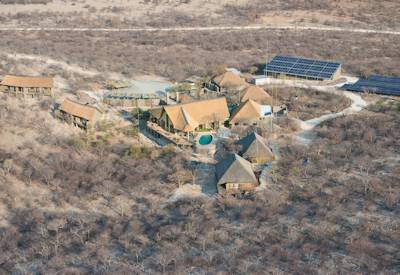 Safarihoek Lodge Etosha Heights Private Reserve black white rhino lion Northern Namibia