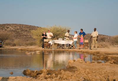 Etosha Heights Private Reserve game drive Big Five family-friendly Northern Namibia Journey