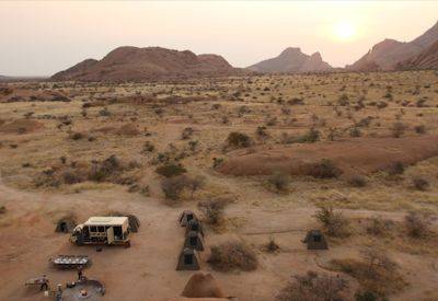 Twyfelfontein UNESCO World Heritage Site 2000 rock carvings Damaraland Namibia safari