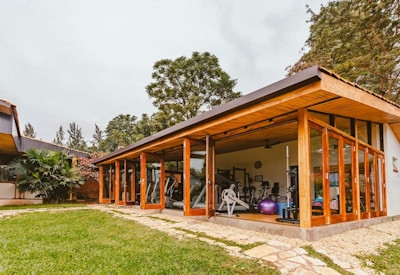 Heaven Boutique Hotel spa wellness gym yoga private class Kigali Rwanda