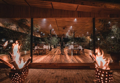 Heaven Boutique Hotel Heaven Restaurant local Rwandan cuisine organic garden Rwanda