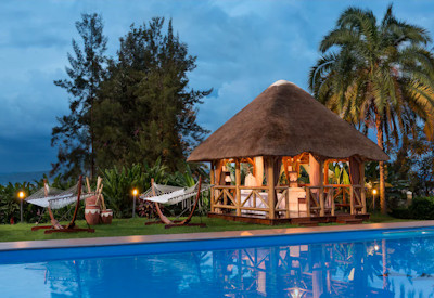 Hôtel des Mille Collines Kigali hilltop views Cultural Night Friday traditional songs Rwanda