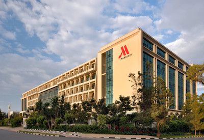 Kigali Marriott Hotel famed 5-star Nyarugenge Kigali Convention Center proximity Rwanda
