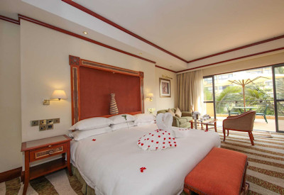 Kigali Serena Hotel large luxurious room Pan-African heritage décor Kigali Rwanda