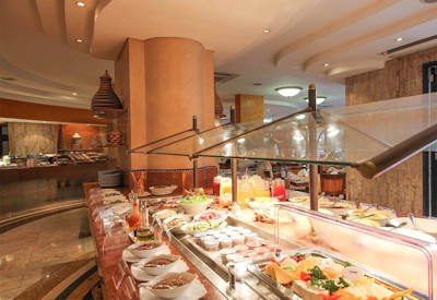 Kigali Serena Hotel breakfast buffet Maisha Spa Moroccan-style wellness Rwanda