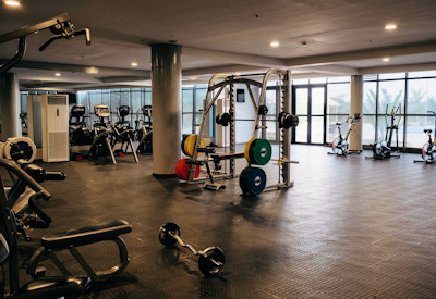 Mantis EPIC Hotel Suites state-of-the-art fitness centre sauna steam room Rwanda
