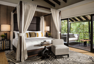 One&Only Nyungwe House absolute luxury suite locally-made textiles artwork private deck Rwanda