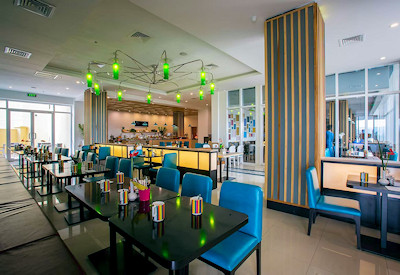 Park Inn by Radisson Kigali Live-Inn Room Restaurant indoor dining lounge Rwanda