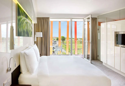 Radisson Blu Hotel Kigali beautifully appointed executive room private balcony Rwanda