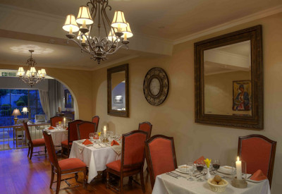 The Bishop's House six-course dinner five-course lunch table d'hôte Musanze Rwanda