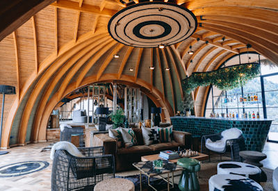 Wilderness Bisate Reserve main guest area community cultural village visit Rwanda
