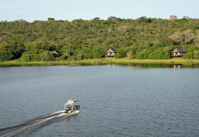 Wilderness Magashi Lake Rwanyakazinga northern Akagera National Park Rwanda Wilderness