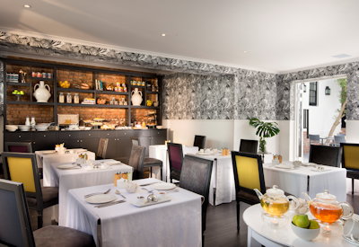 Sun terrace, breakfast room and charming dining room