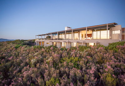 Luxurious interior of Grootbos Villas with modern decor
