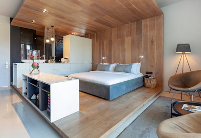 Luxury double room with flat screen tv
