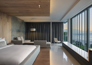 Deluxe suites with views of Atlantic Ocean