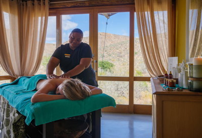 Spa treartments in a dry Karoo