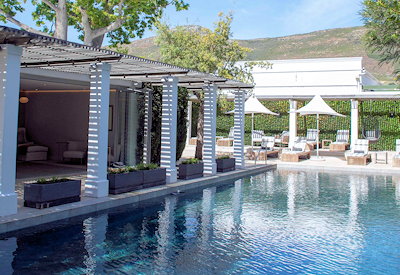 Private villa suite at Steenberg