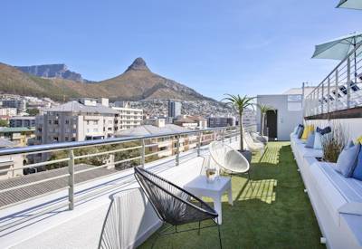 Views out over Sea Point and Signal Hill