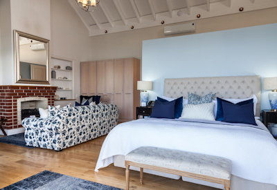 Tintswalo Boulders luxury suite ocean view en-suite elegant coastal interior Simon's Town Cape Town