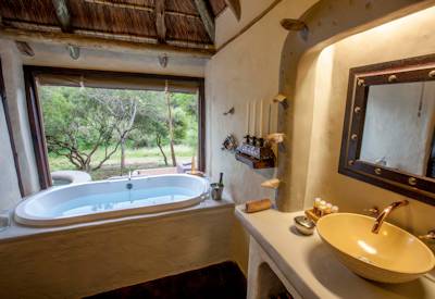 Double bath en-suite bathroom at Amakhala Safari Lodge Amakhala Private Game Reserve Eastern Cape