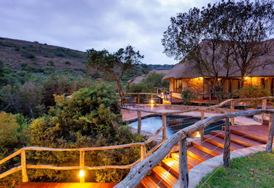 Marks Camp in the Lalibela Game Reserve