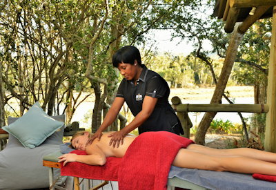 Spa massage treatments at Sibuya Forest Camp Sibuya Private Game Reserve Eastern Cape