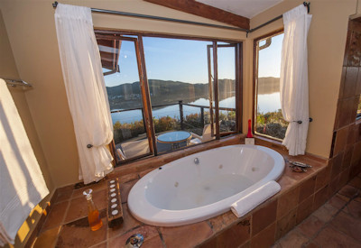 En-suite bathrooms with incredible vistas