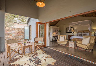 Becks safari retreat in the Karongwe 