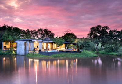 Sunset views from each on the villas