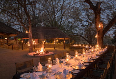 Dinners in the Boma area