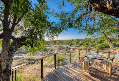 Views out over the Dulini Private Game Reserve